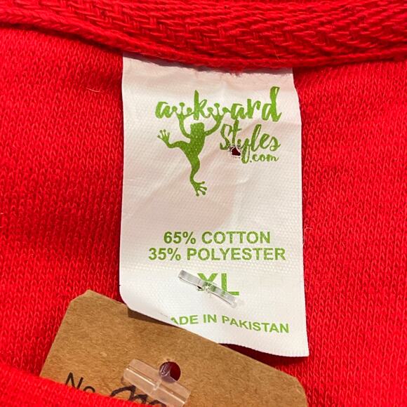 Awkward Styles WHY IS THE CARPET ALL WET TODD Ugly Christmas Sweatshirt Size XL - Picture 3 of 4